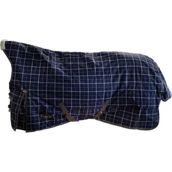 Deka pro koně Umbria Aberdeen výběhová deka s vyšším krkem Barva: Modrá, Deky: 150