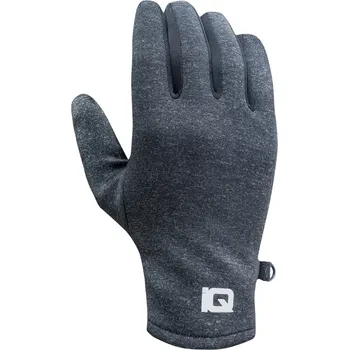 Rukavice Běžecké zateplovací rukavice IQ MANSU DARK GREY MELANGE L/XL
