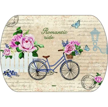 Banquet Retro oválné korkové prostírání 39 x 28 cm, Romantic Ride