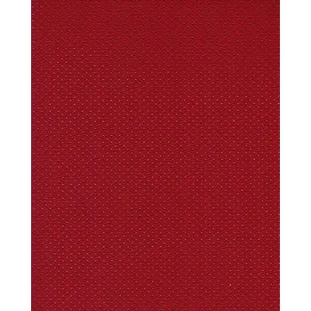 Autokoženka perforovaná červená, š.140
