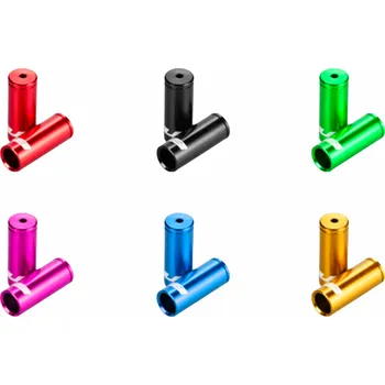 Bike tuning centrum Koncovka Bowdenu GUB brzdová elox 5mm 1ks zelená