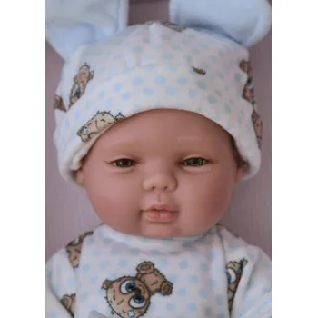 Panenka Realistické miminko chlapeček Aleš od firmy Berjuan ze Španělska (Baby Smile)