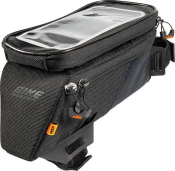 brašna na kolo KTM Phone Bag Top Tube II Velcro Black 0,8 l