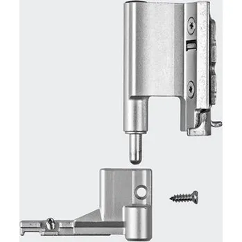 pant SCHUCO Spodní pant pro hliníkové profily zn. SCHÜCO, 130 kg Levý/Pravý: Pravý, Barvy: Stříbrná