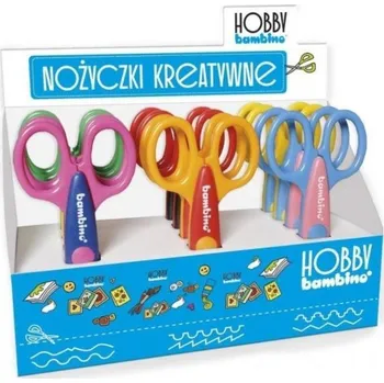 Kancelářské nůžky Bambino Ozdobné nůžky, mix