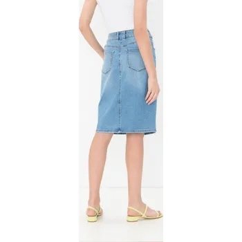 Dámská sukně TOM TAILOR® DENIMOVÁ SUKNĚ V DÉLCE POD KOLENA