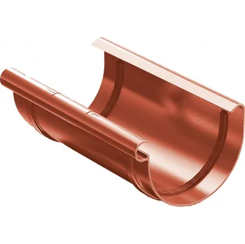 okap Gutta Aqua spojka PVC žlabu Okapové systémy 150 mm cihlově červená