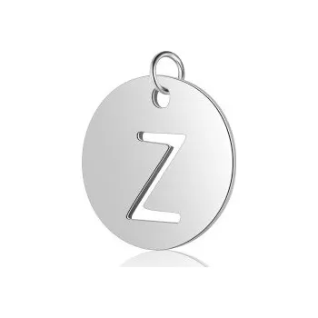 Přívěsek Přívěsek písmeno Z 12x12mm chirurgická ocel