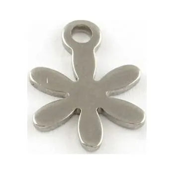 Přívěsek Přívěsek květina 14x10mm chirurgická ocel