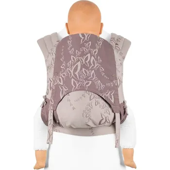 Fidella Toddler size: Fly Tai - Mei Tai - Feel Free - Lilac Grey (limitovaná edice)