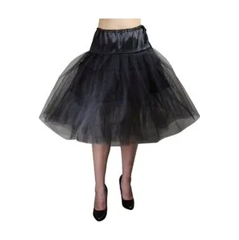 Dámská sukně Spodnička dámská černá Pearl Touch