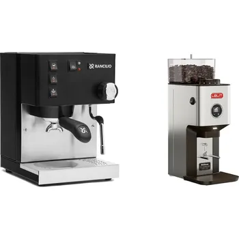 Kávovar Rancilio Silvia E, black + Lelit William PL72