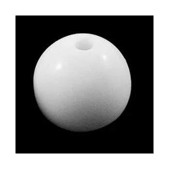 Dětské navlékací korálky Korálek plastový 12mm bílý