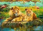 Ravensburger Lví rodina 500 dílků