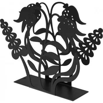 Držák na ubrousky Lily black 13x16x4, Bengt & Lotta Švédsko Černá