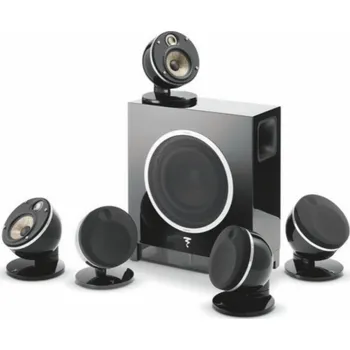 Elektronika Focal DOME FLAX 5.1 (SUB AIR) Černá (Reproduktorový set 5.1)