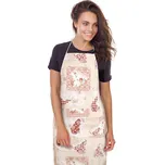 Bellatex Kuchyňská zástěra - PATCHWORK SRDCE RŮŽOVÉ barva: patchwork srdce růžové