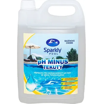 Bazénová chemie SparklyPOOL pH mínus tekutý