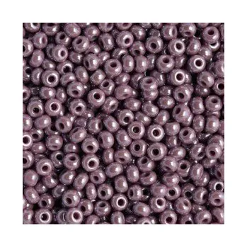 Dětské navlékací korálky Rokajl Preciosa 1. jakost 11/0 fialová s leskem č. 054
