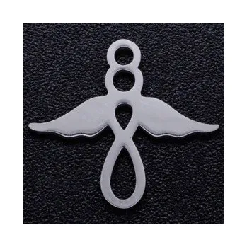 Přívěsek Přívěsek anděl 15x15mm chirurgická ocel