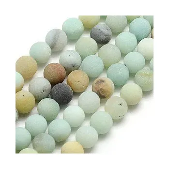 Korálek Amazonit matný 4mm (15ks)
