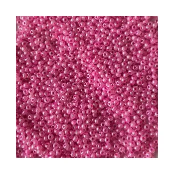 Dětské navlékací korálky Rokajl Preciosa 1. jakost 13/0 růžová č. 040