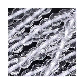 Korálek Křišťál lesklý 6mm (8ks)