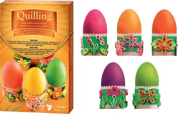 Velikonoční dekorace Quilling 7703 sada k dekorování vajíček