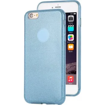 Pouzdro na mobilní telefon Třpytivý kryt pro iPhone 6 Plus / 6S Plus - modrý