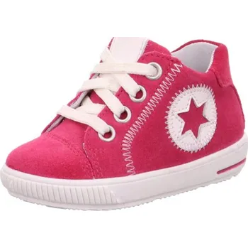 Dětská sportovní obuv jahodově červené kotníkové botičky Superfit