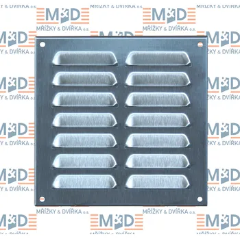 Větrací mřížka Větrací mřížka 165x165 mm nerezová (165*165 mm nerezová větrací mřížka)