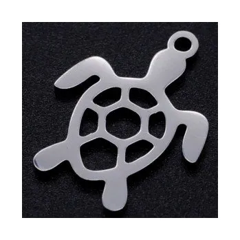 Přívěsek Přívěsek želva 19x15mm chirurgická ocel