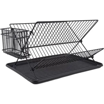 Odkapávač na nádobí Present Time Odkapávač na nádobí černý