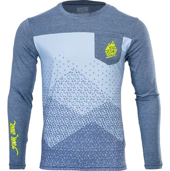 cyklistický dres Dres Silvini Ello MD1804 blue-neon Velikost: 3XL