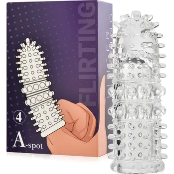 Erotický masážní přípravek NÁVLEK NA PRST NA PETTING STIMULUJÍCÍ BOD A GELOVÝ NÁVLEK - 72075679