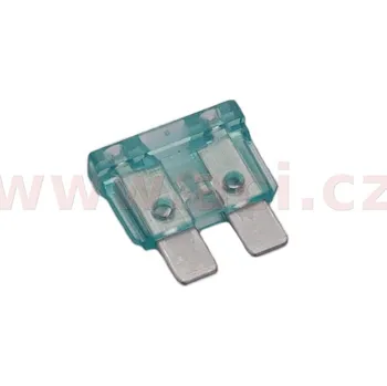 Autopojistky pojistka plochá 15A (sada 100ks)