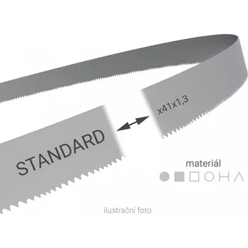 Pilový pás Pilový pás svařovaný na míru Wikus STANDARD 41x1,3mm 1,4-2