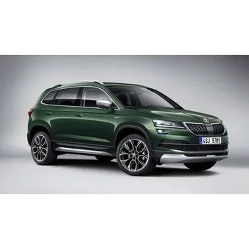 Znak automobilu Škoda SCOUT boční nápis - pravý