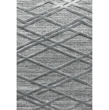 Kusový koberec Pisa 4706 grey - Kruh průměr 80 cm
