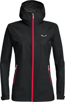 Dámská větrovka Salewa Puez Aqua 3 PTX Jacket Black/Pink S