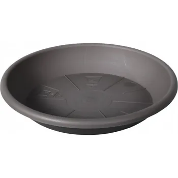 Podmiska pod květník MEDEA plastová antracitová průměr misky: 32cm