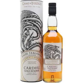 Whisky Cardhu Game of Thrones House Targaryen Gold Reserve 40 % 0,7 l