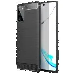 Pouzdro WG Carbon Samsung Galaxy Note 20 Ultra (Černé)