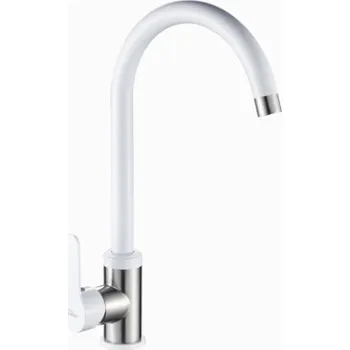 Vodovodní baterie Aplomo Iron dřezová baterie, white