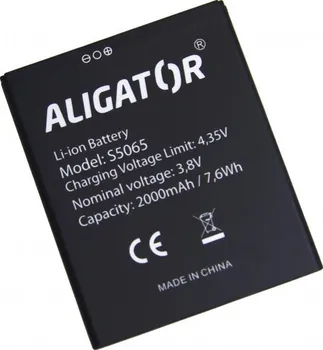 Baterie pro mobilní telefon Originální ALIGATOR AS5065BAL