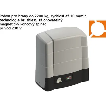 BG30/2204 brushless pohon pro posuvnou bránu do 2200 kg