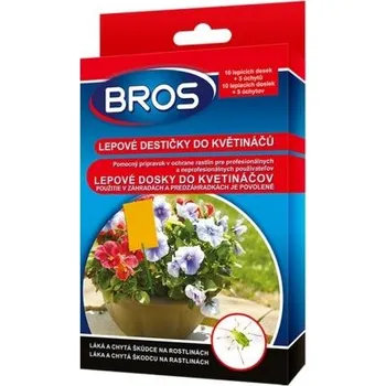 Pesticid Bros Lepové desky do květináčů 10 ks