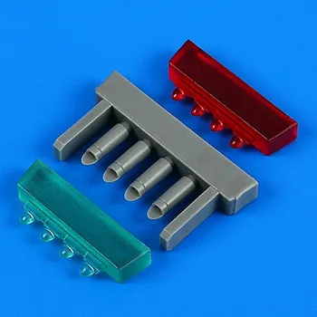 Plastikový model Quickboost 1/32 Gloster Gladiator position lights (ICM)