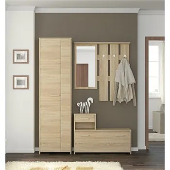 Předsíňová stěna ML MEBLE Orlando B sonoma světlá