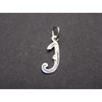 Přívěsek Písmenko I - stříbrný přívěsek